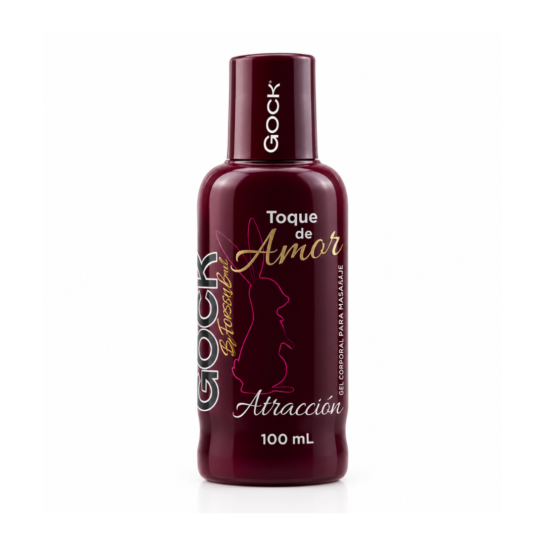 Aceite Para Masaje Aromático - Gock Atracción - 100 ML.