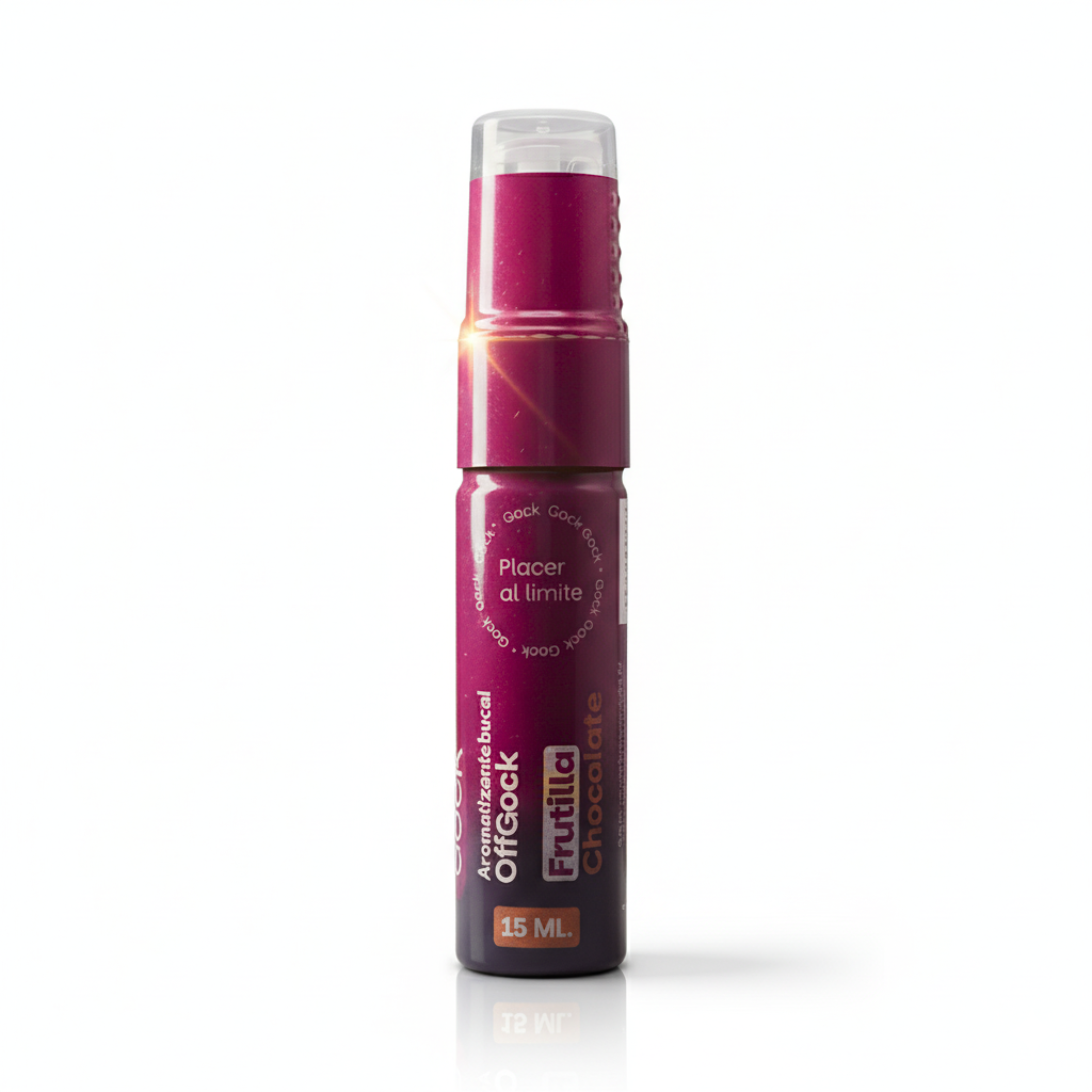 Antiarcadas OffGock Frutilla Chocolate - Desensibilizante de Garganta