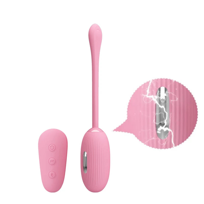 Huevo Vibrador Con Electroshock Pretty Love (Shock Fun)