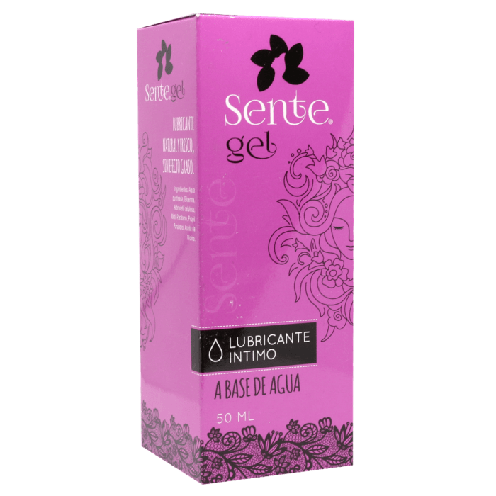 Lubricante Neutro Sente Gel. 50 ML.