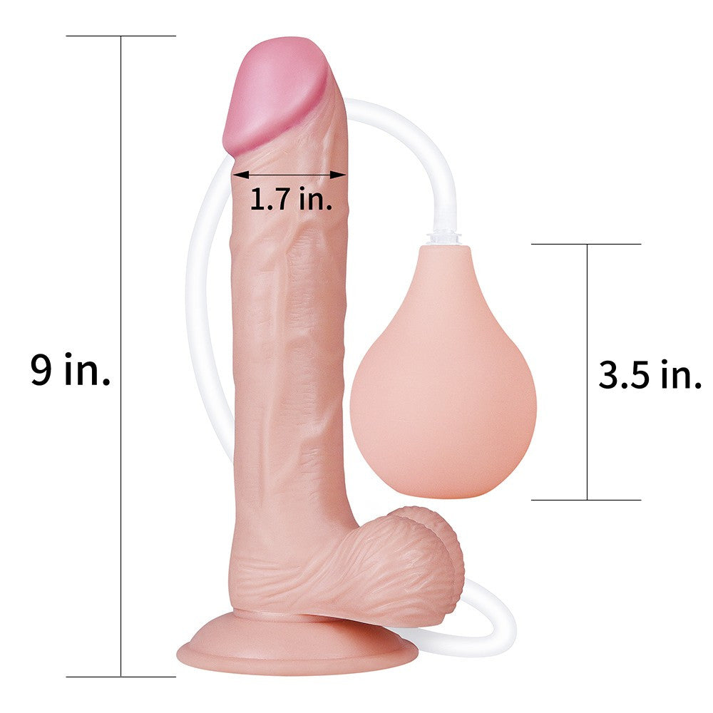 Dildo Eyaculador 23 cm
