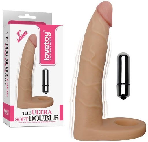 Consolador De Penetración Anal Con Vibración (15Cm)