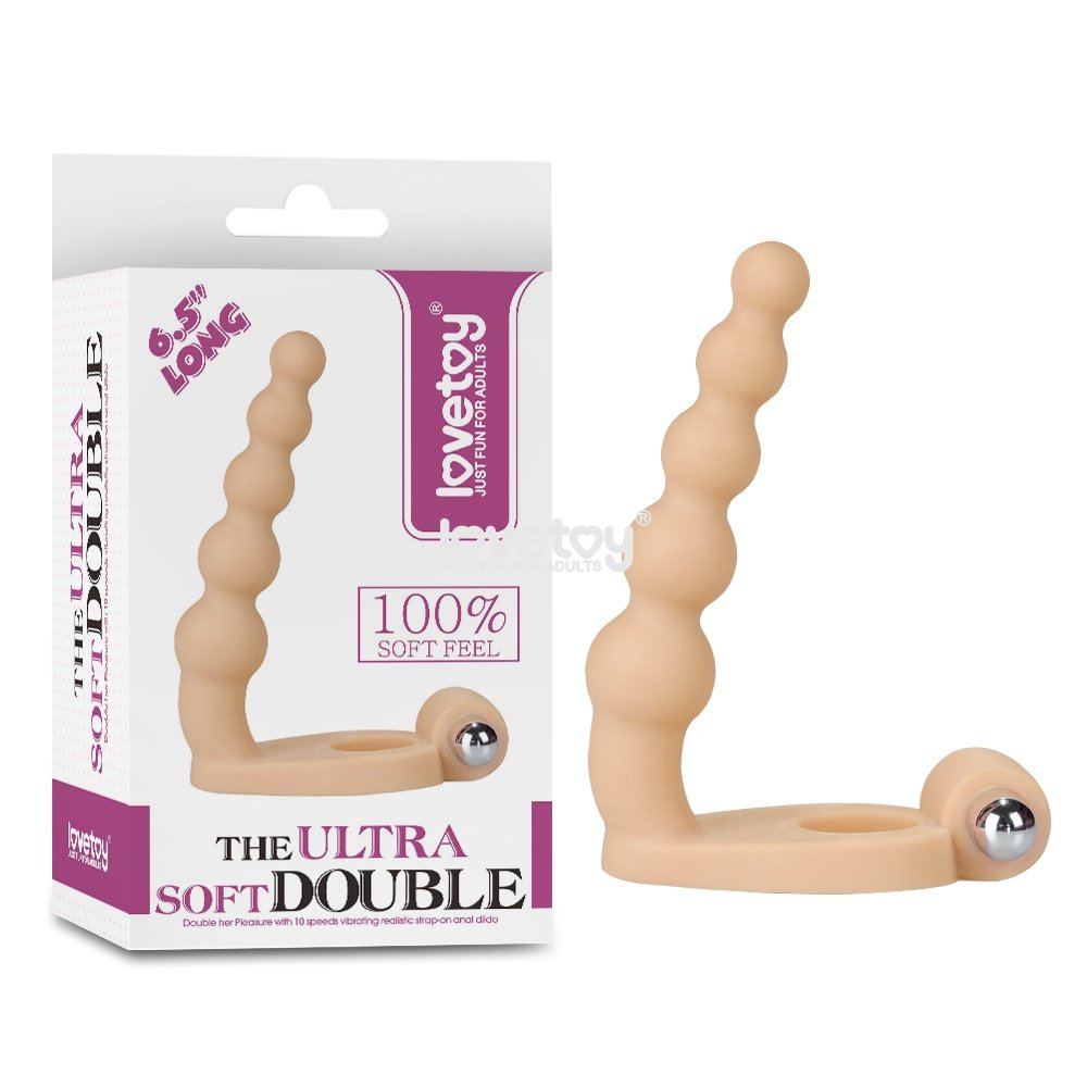 Dildo Con Vibracion Para Doble Penetracion (Lovetoy)