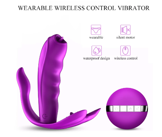 Vibrador Triple Estimulacion Con Calefaccion Y Control Remoto Fox