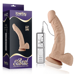 Vibrador Siliconado (22 Cm) Real Extreme