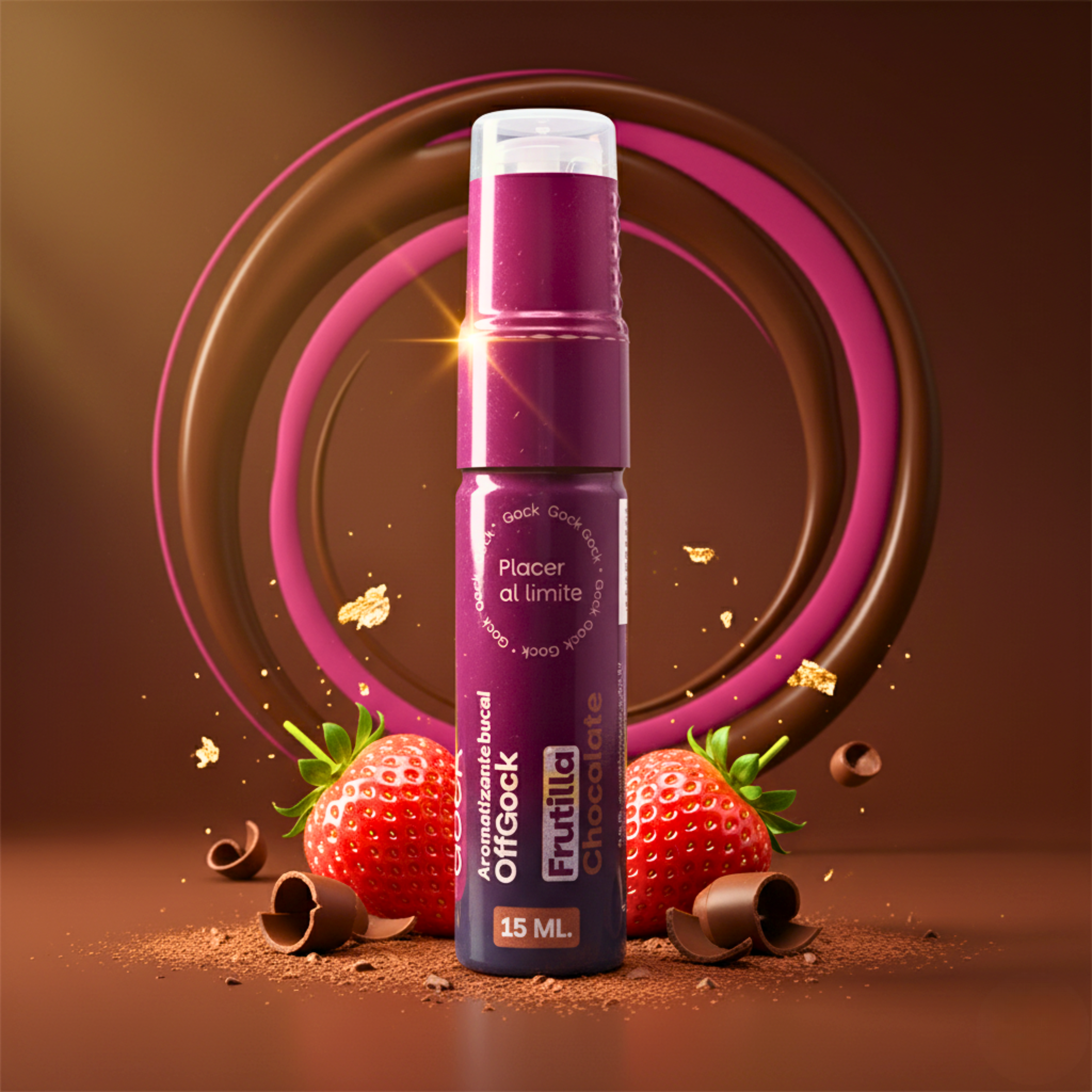 OffGock Frutilla Chocolate - Desensibilizante de Garganta