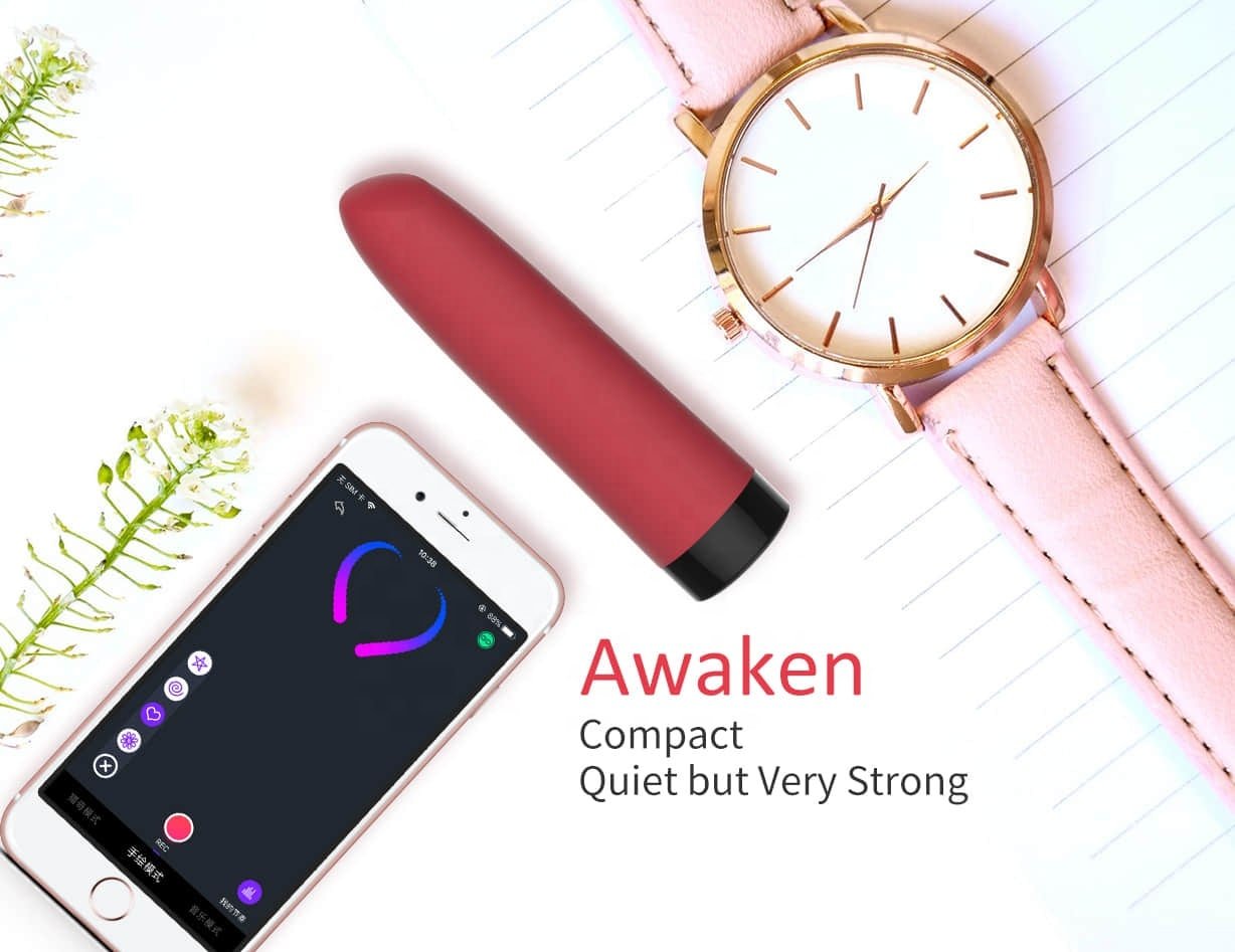 Vibrador App Lápiz Labial Awaken