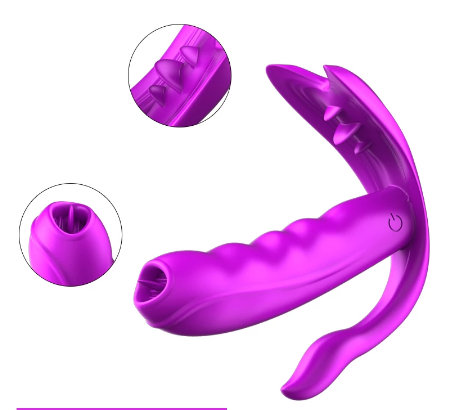 Vibrador Triple Estimulacion Con Calefaccion Y Control Remoto Fox