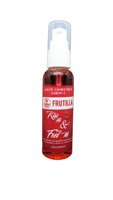 Lubricante Íntimo Comestible Frutilla