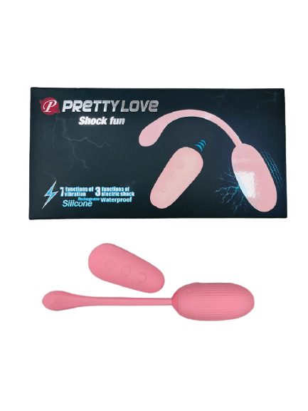 Huevo Vibrador  Con Electroshock Pretty Love (Shock Fun)