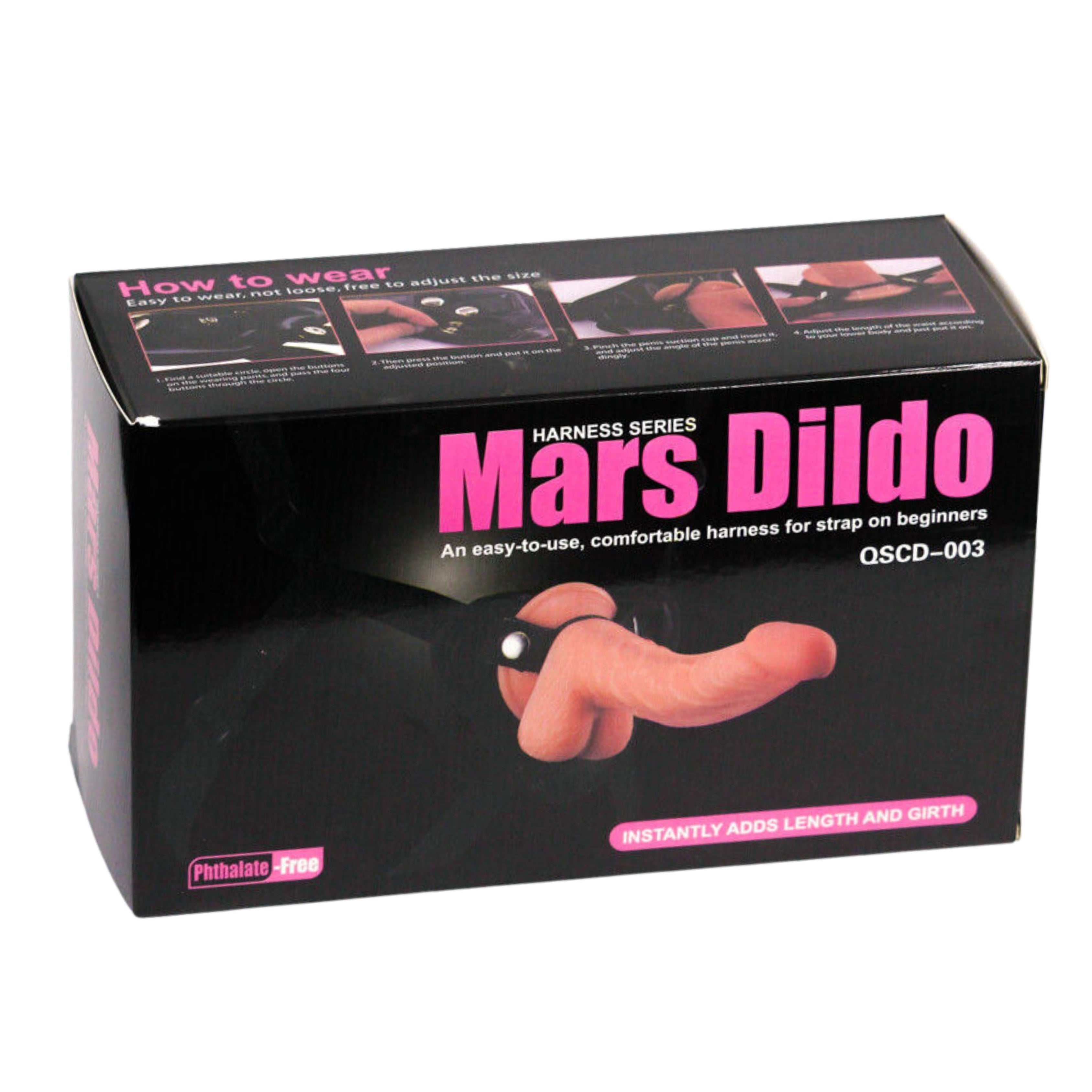 Arnés con Dildo Strap On Mars