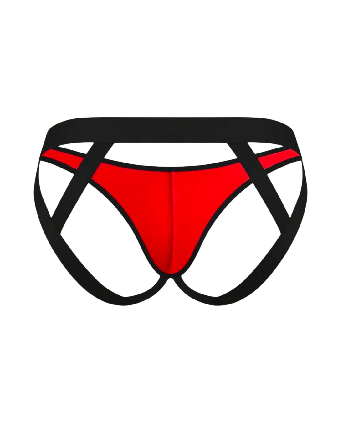 Suspensor Rojo con Negro