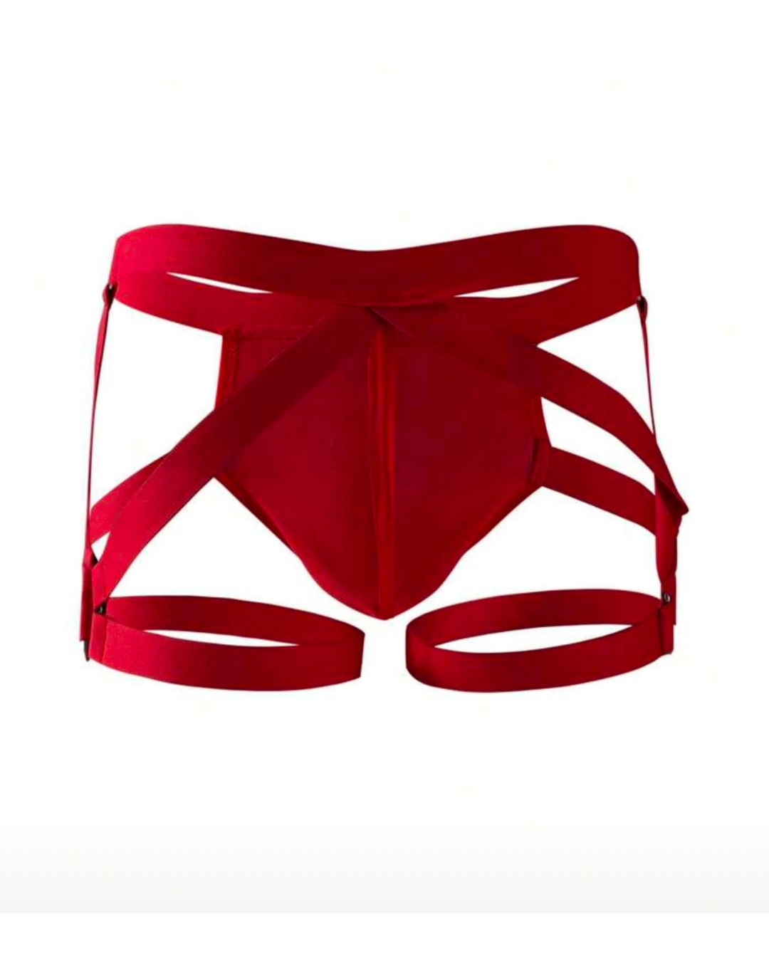 Jockstrap Rojo Tipo Liguero
