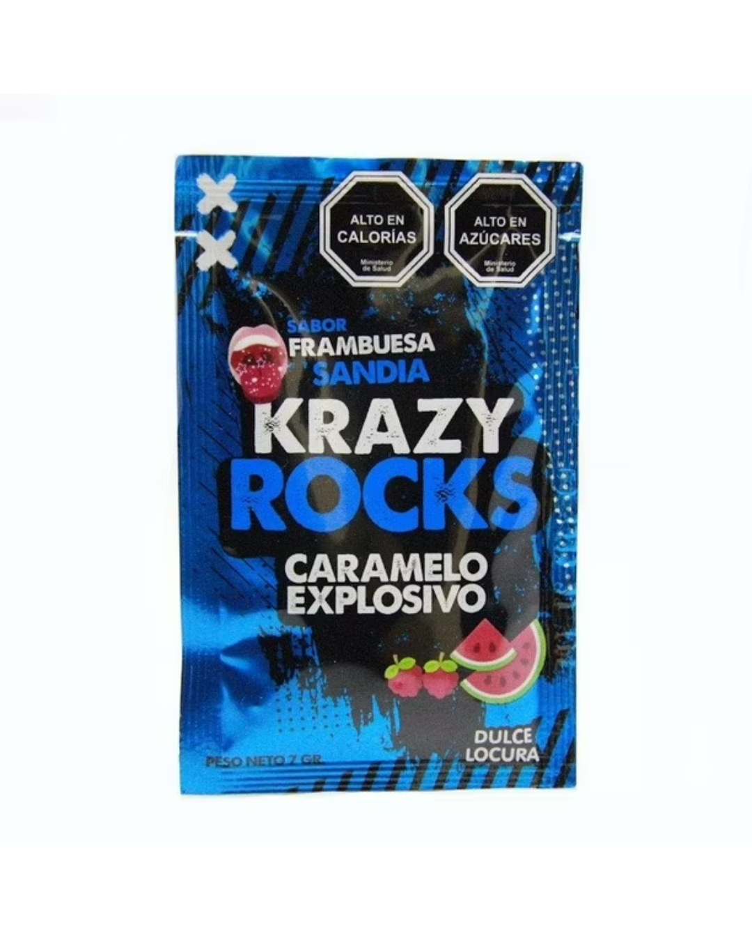 Peta Zeta Krazy Rocks Sandía/Frambuesa