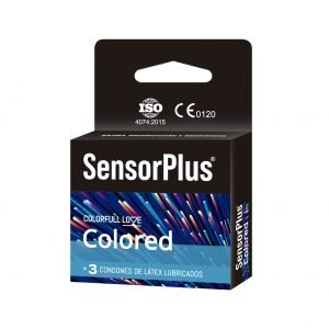 Preservativo Colored Sensor Plus