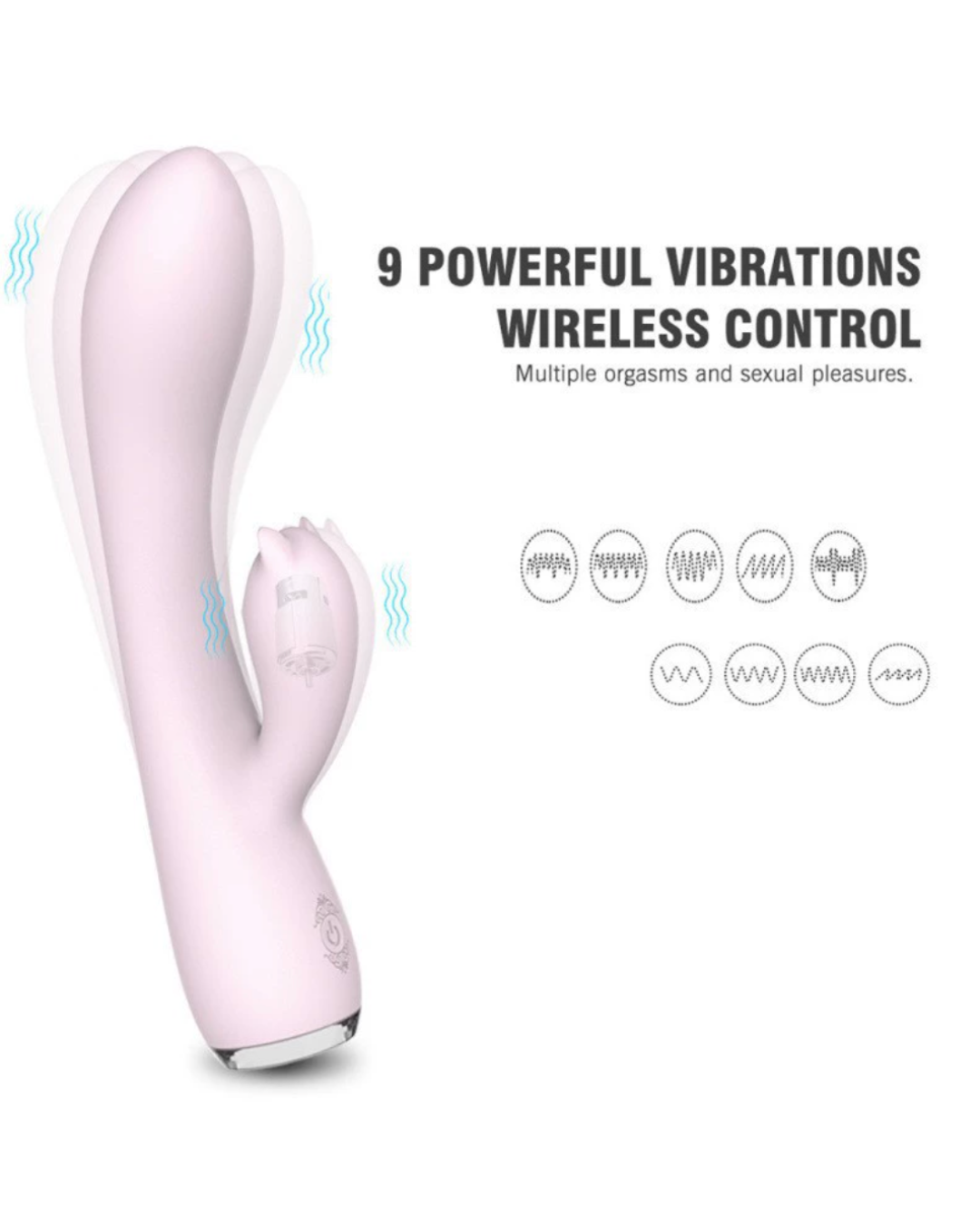 Vibrador con Estimulador Fanny